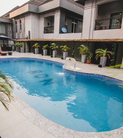 BON ASABA EXECUTIVE SUITE BALCONY WITH POOL VIEW